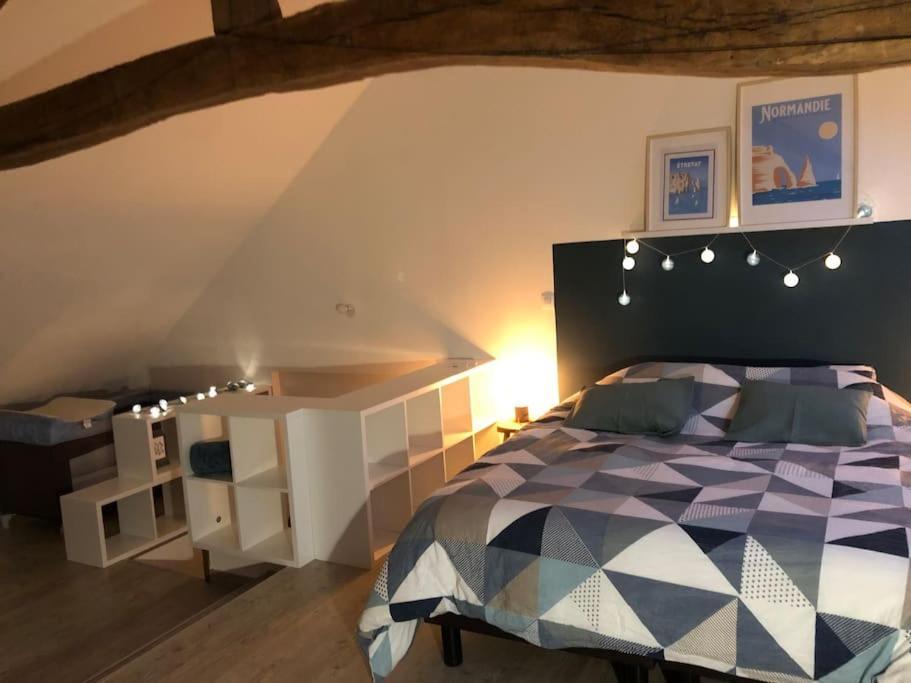 Maison Sur La Place Du Village D'Ourville En Caux Bagian luar foto