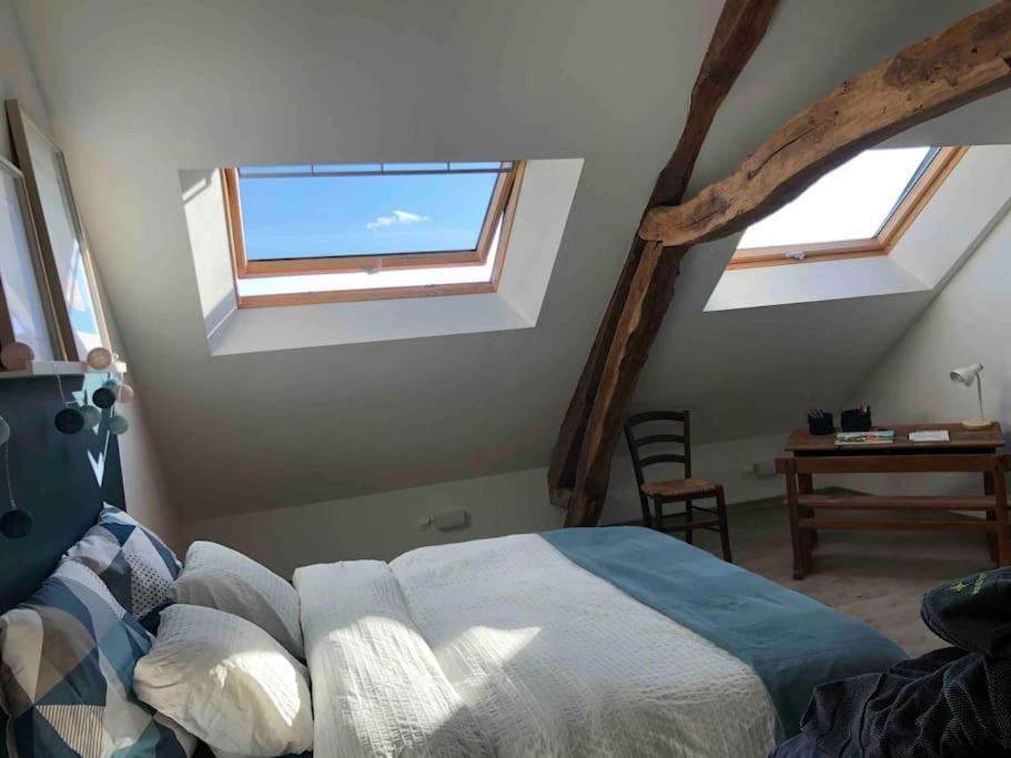 Maison Sur La Place Du Village D'Ourville En Caux Bagian luar foto